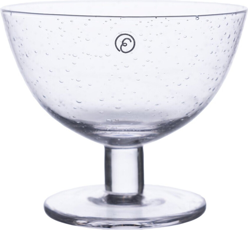 Ernst boblete glasskål 2 stk. Klar