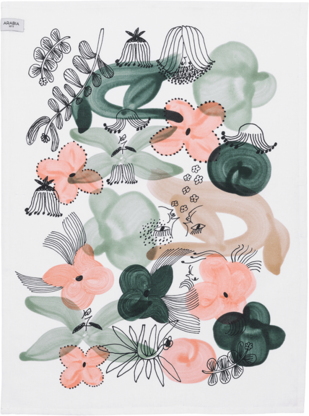 Bilde av Kukkamaa kjøkkenhåndkle 50x70 cm Grønn