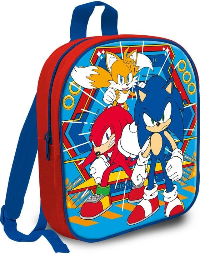 Sonic The Hedgehog ryggsekk backpack 29cm