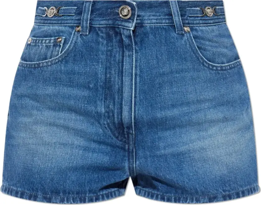 Dame, Shorts, Blå, W25