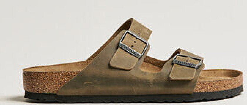 BIRKENSTOCK Arizona Soft Footbed Faded Khaki Oiled Leather