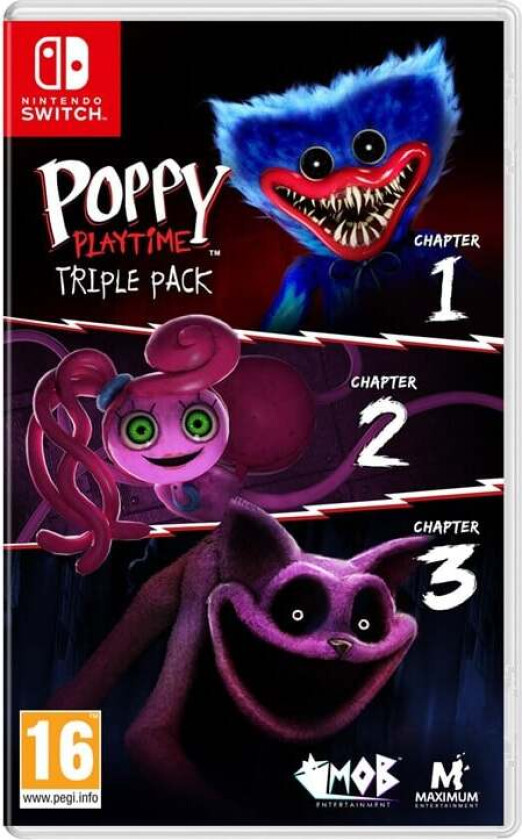 Poppy Playtime Triple Pack - Nintendo Switch - Horror