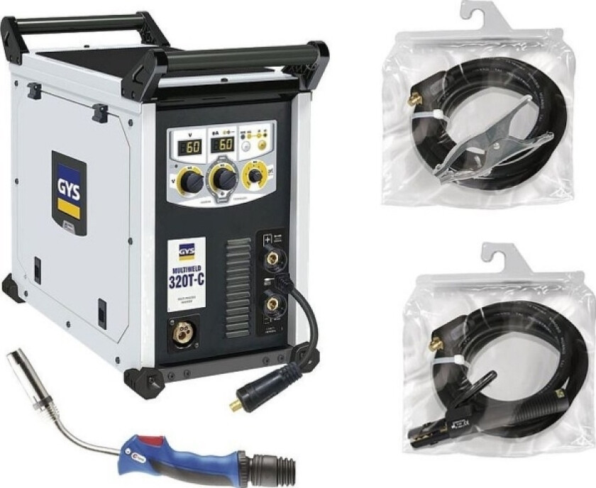 Welding Machine Gys Multiweld 320T-C With Accessories