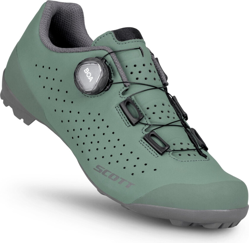 Gravel Pro sykkelsko grønn/grå dame