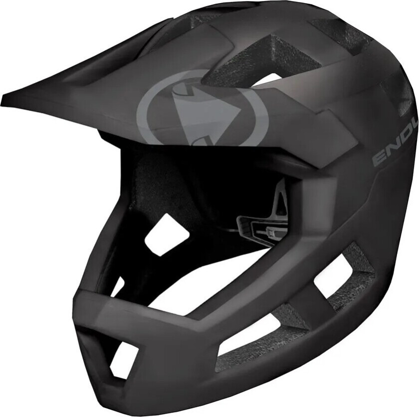 Singletrack Fullface MIPS sykkelhjelm sort
