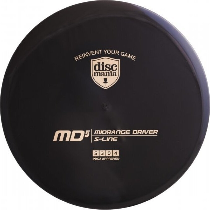Discgolf Midrange Driver S-Line Md5 Black 5/3/0/4