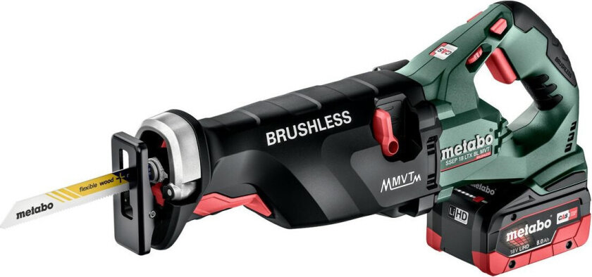 SSEP 18 LTX BL MVT bajonettsag (18V, 2x8,0Ah LiHD, inkl. metaBox)