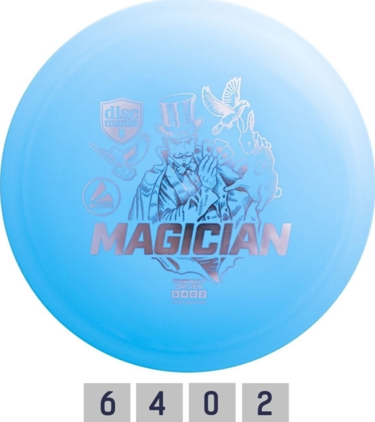 Bilde av Discgolf Discmania Fairway Driver Magician Active Pink 6/4/0/2