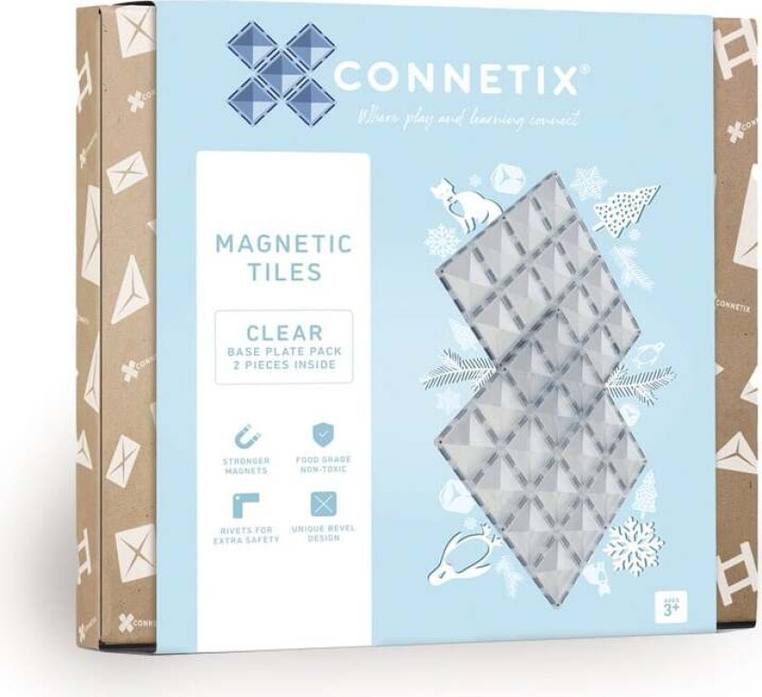 Bilde av Base Plate - Clear - 2 Pieces (CT-C-00002-BP)