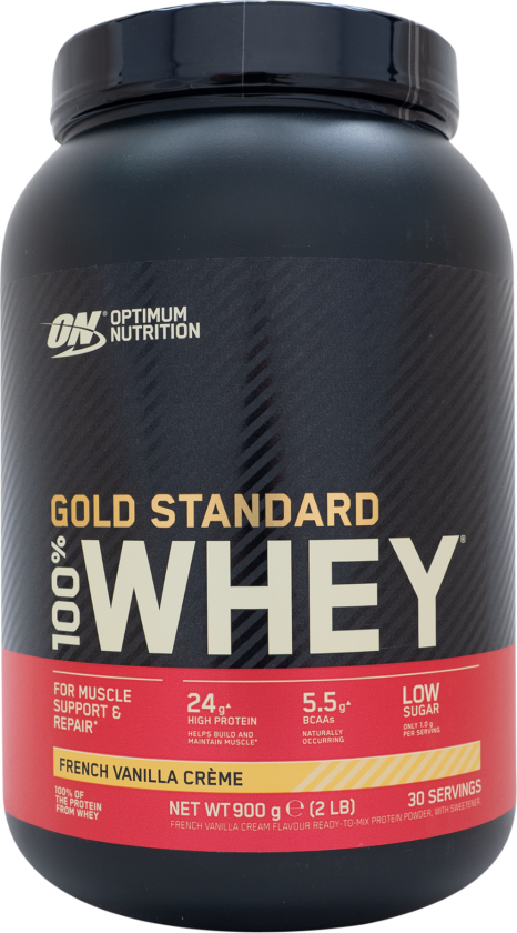 100 % Whey Gold Standard 908 g, myseprotein French Vanilla