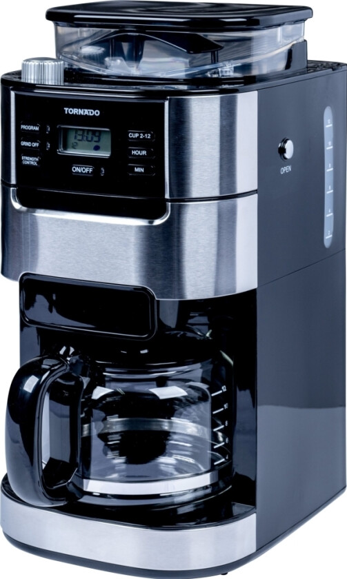 Drip Coffee Maker Tcm-1025A-Gs Steel And Black