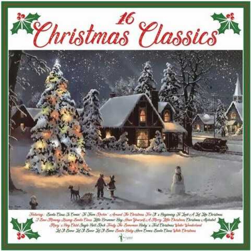Diverse Artister 16 Christmas Classics LP/Vinyl