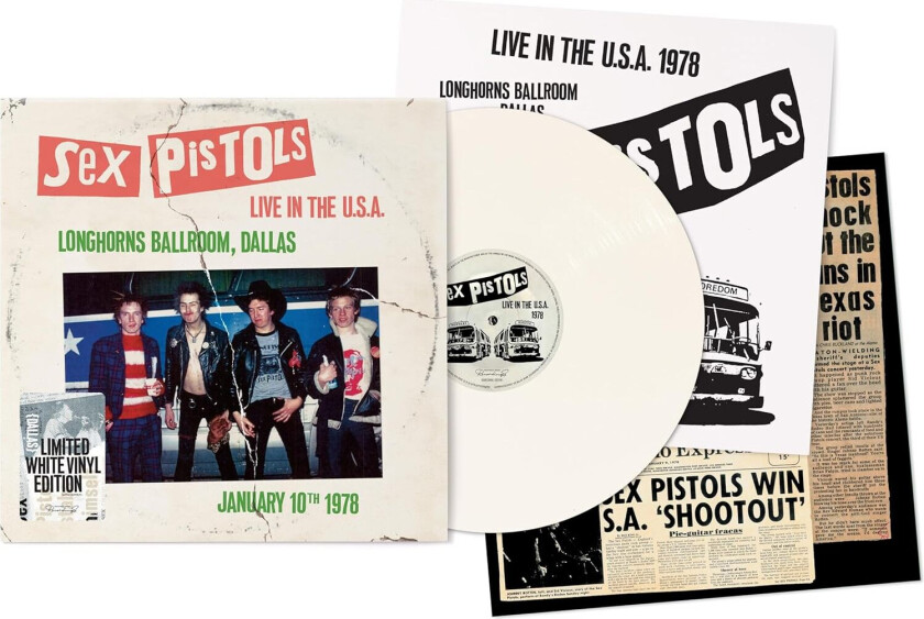 Sex Pistols Live In The USA 1978 Dallas LP/Vinyl