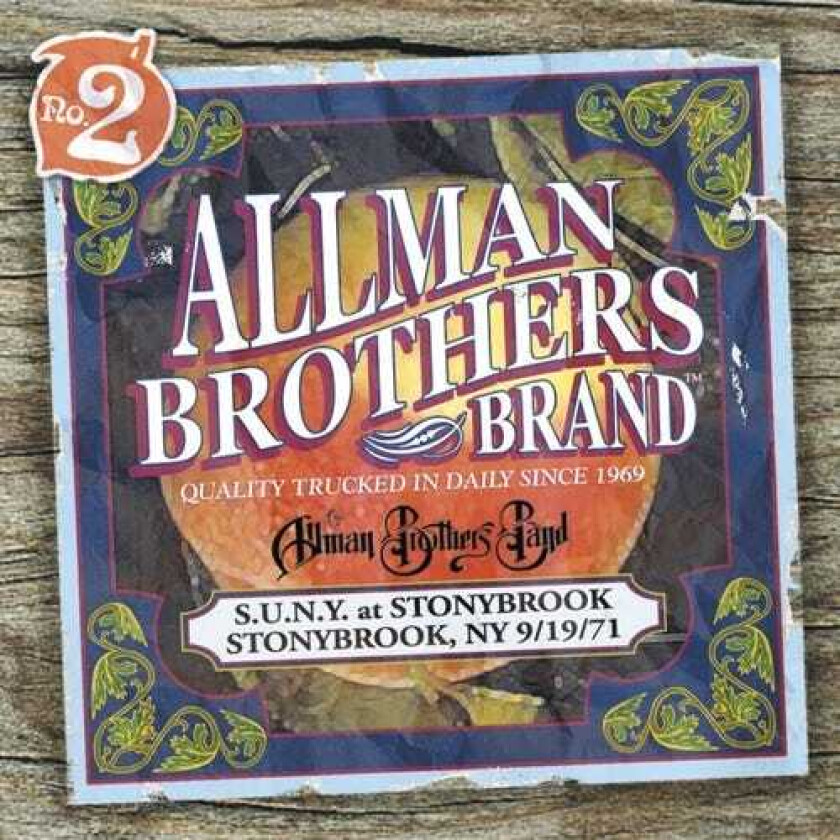 The Allman Brothers Band Suny At Stonybrook 9/19/71 (live) CD