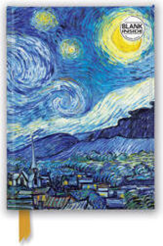 Vincent van Gogh: The Starry Night (Foiled Blank Journal)