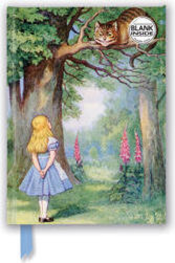 John Tenniel: Alice and the Cheshire Cat (Foiled Blank Journal)