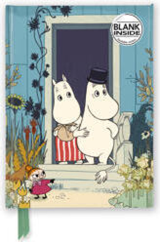 Moomins on the Riviera (Foiled Blank Journal)