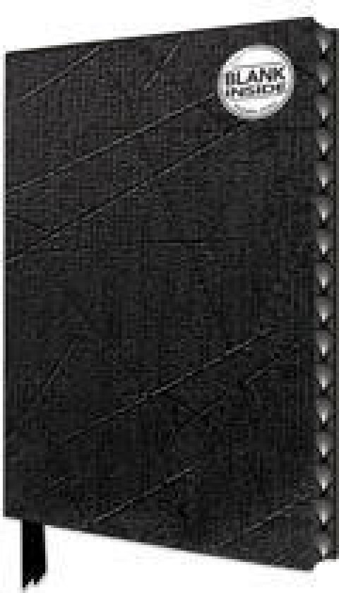Ebony Blank Artisan Notebook (Flame Tree Journals)