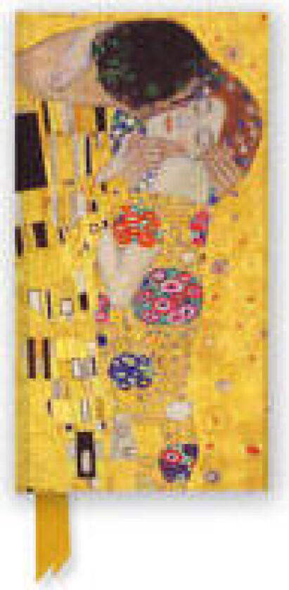 Gustav Klimt: The Kiss (Foiled Slimline Journal)