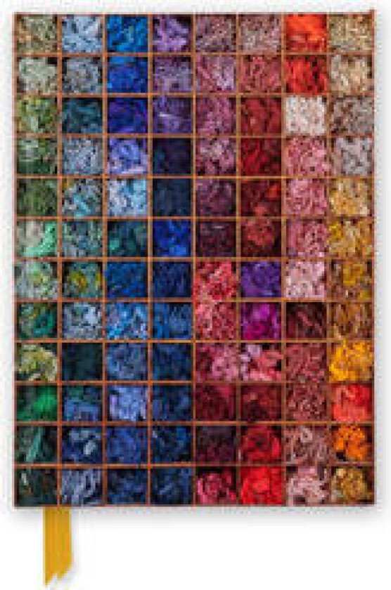 Royal School of Needlework: Wall of Wool (Foiled Journal)