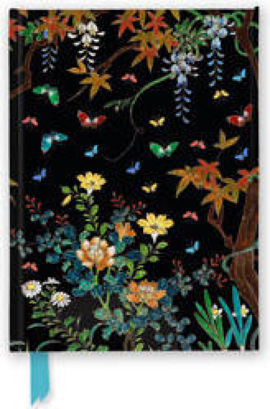 Ashmolean Museum: Cloisonné Casket with Flowers and Butterflies (Foiled Journal)