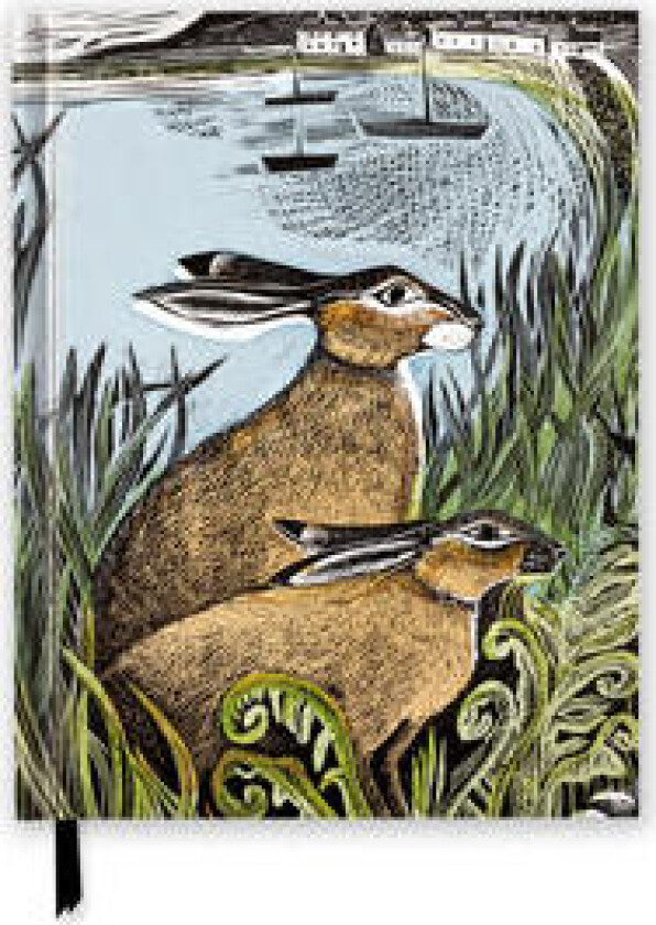 Angela Harding: Rathlin Hares (Blank Sketch Book)