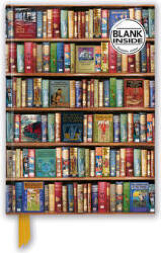 Bodleian Libraries: Hobbies & Pastimes Bookshelves (Foiled Blank Journal)