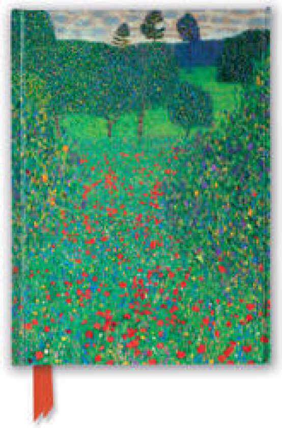 Gustav Klimt: Poppy Field (Foiled Journal)