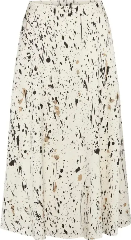 Dame, Skjørt, Beige, S