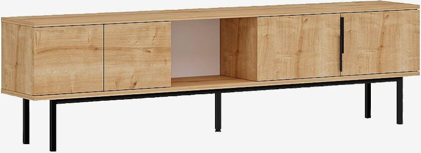 TV-bænk Ramsey, Brun