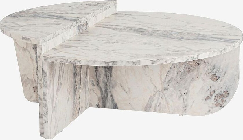 Salongbord Vegas, Hvit