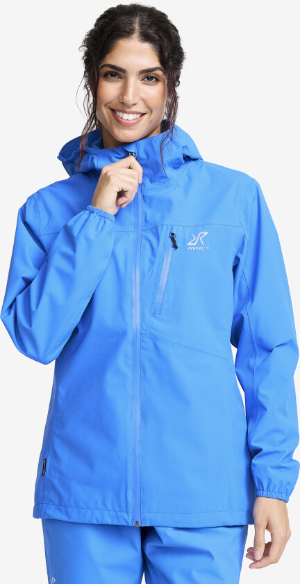 Vector 2L Jacket Dame French Blue, Størrelse:S - Skalljakke, Turjakke & Vindjakke