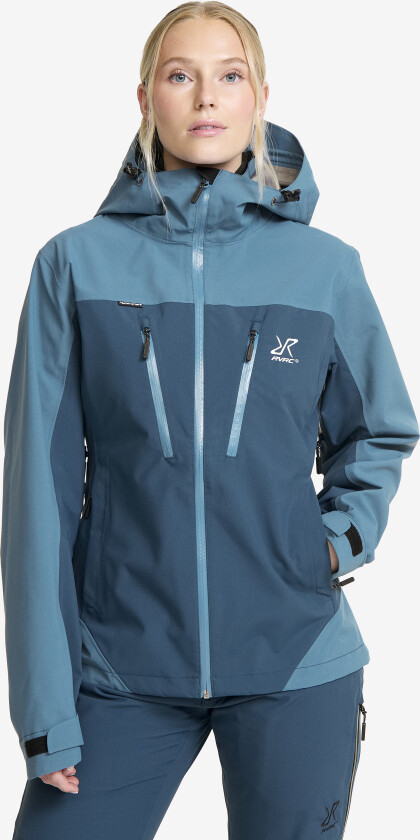 Skalljakke, Turjakke & Vindjakke, Silence Proshell 3L Jacket Dame Moonlit Ocean/Blue Ashes, Størrelse:2XL