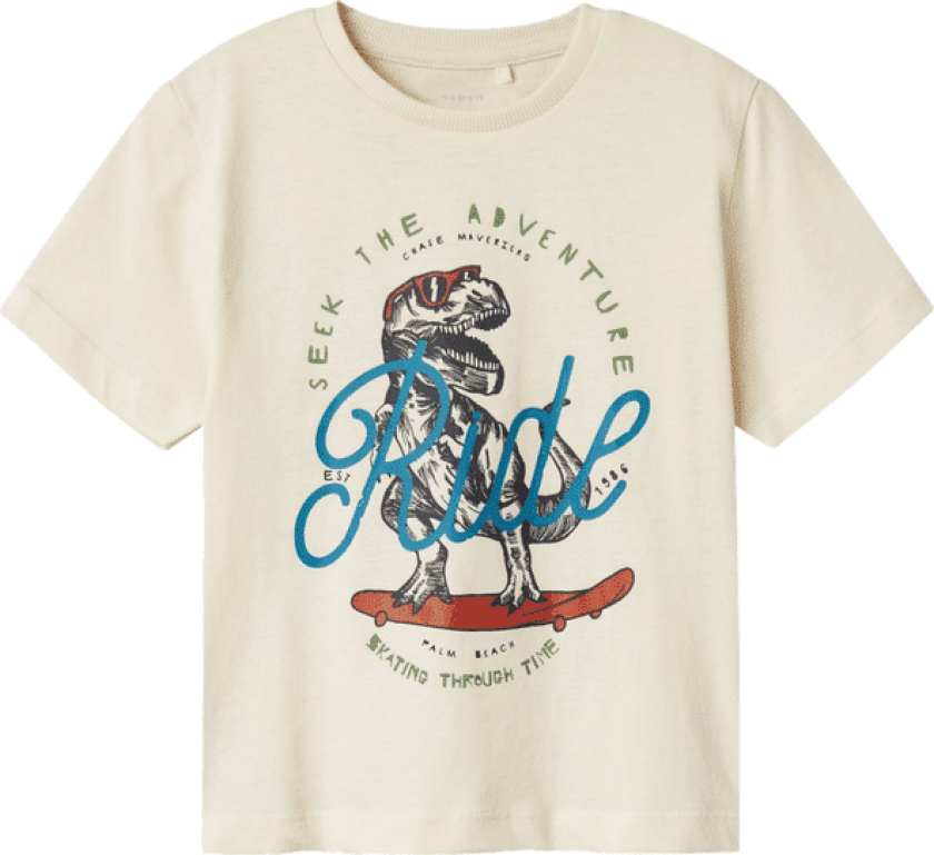 Name It Nmmbennibo t-skjorte til småbarn, Birch