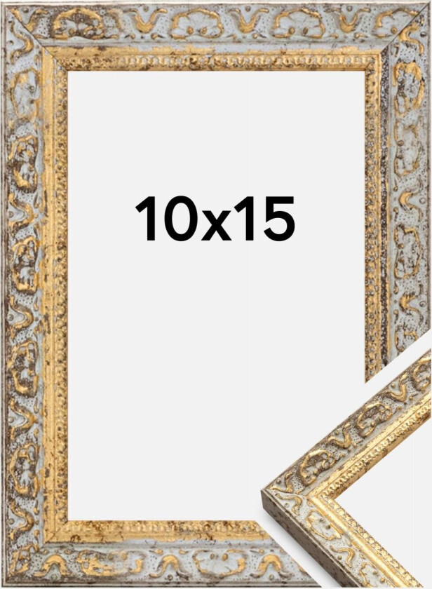 Ramme Smith Gull-Sølv 10x15 Cm