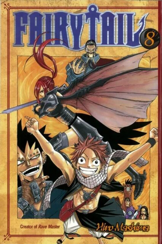 Fairy Tail 8 av Hiro Mashima