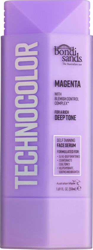 Technocolor Self Tanning Face Serum Magenta