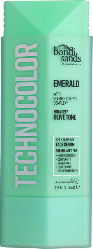 Technocolor Self Tanning Face Serum Emerald