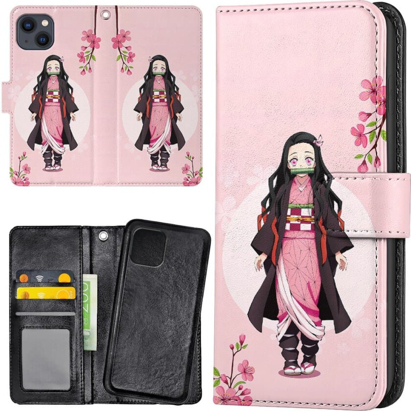 iPhone 14 - Lommebok Deksel Anime
