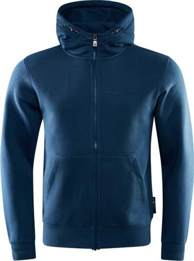 Men's Bowman Logo Zip Hood Neptune Blue