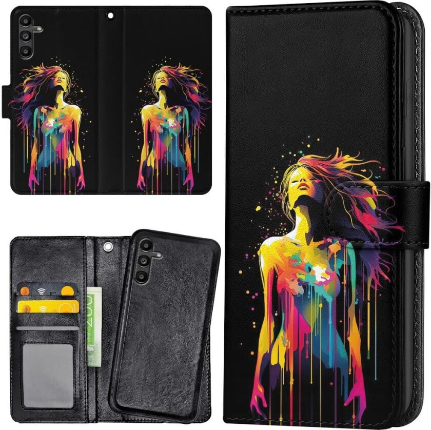 Samsung Galaxy A35 5G - Lommebok Deksel Abstract