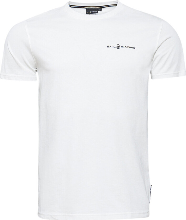 Men's Bowman Logo Tee Storm White