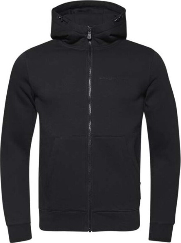 Men's Bowman Logo Zip Hood Carbon