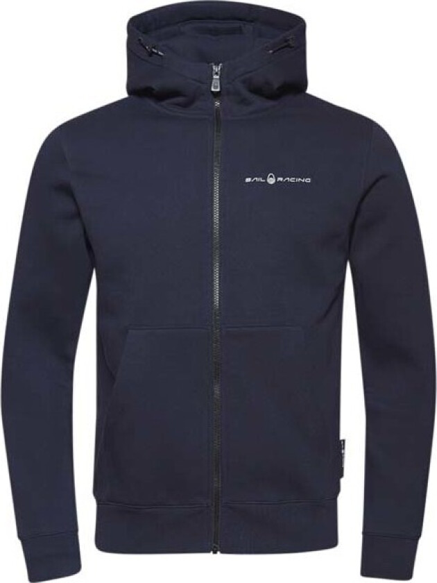 Men's Bowman Logo Zip Hood Dark Navy