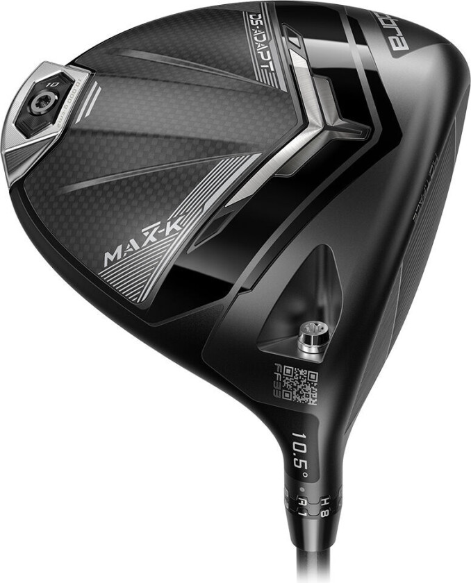 Ds-Adapt Max-K Driver Høyre 9° Stiff (Tt Project X Denali Red S 53g, Lamkin Crossline 60r Black)