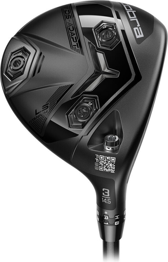 Bilde av Ds-Adapt Ls Titanium 3-Wood 14,5° Høyre Stiff (Tt Denali Black 75 S, Lamkin Crossline 60r Black)