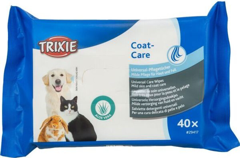 Bilde av Våtservietter universal til hund og katt, 40pk
