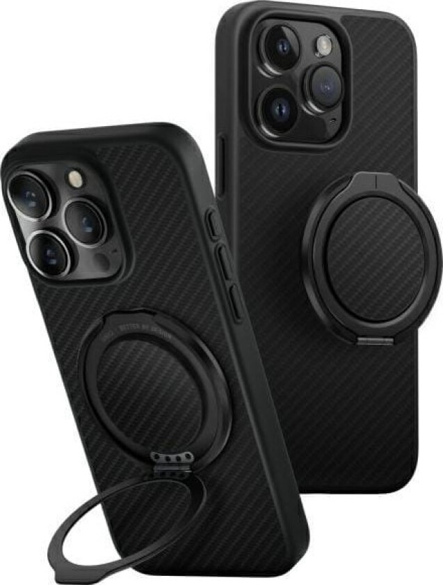 Keva Air Iphone 16 Pro 6.3" Magclick Charging Case Black/Carbon Black