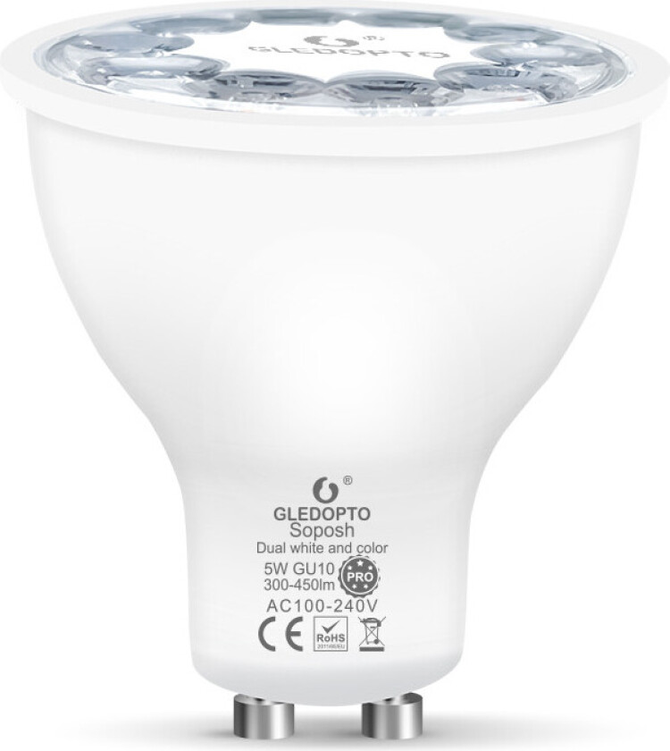 Gledopto Philips Hue GL-S-006P Pro Spotlight LED - GU10 5W RGB+CCT Zigbee + RF eWeLink