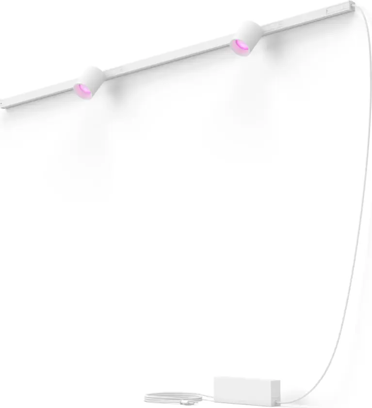 Perifo rett veggplatesett (2 spotlight)